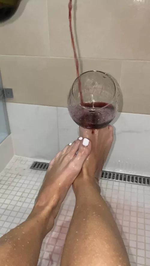 Drink up like a good bitch you are