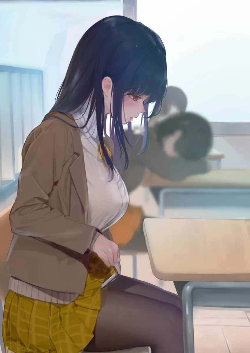 Getting horny in the middle of class