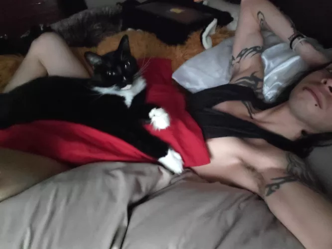 Goodmorning! This morning would be better with you're pn$$y on me instead