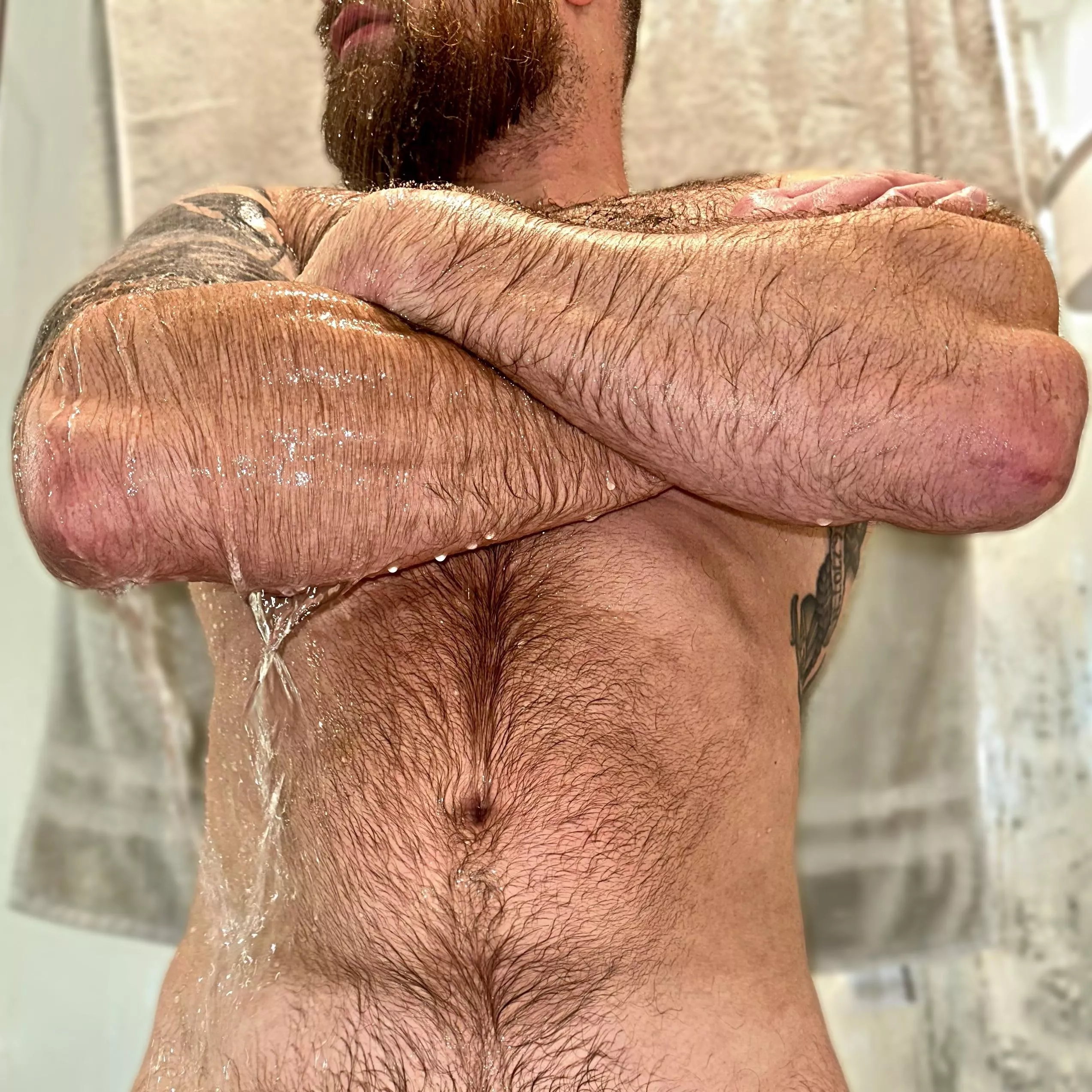 Got the from a lifetime of wrestling