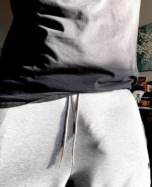 Grey pants work well for such purposes.