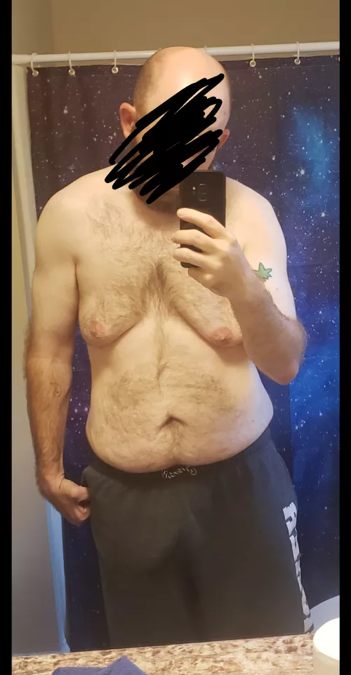 Grey sweatpants season started