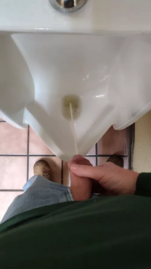 Had to piss like a horse