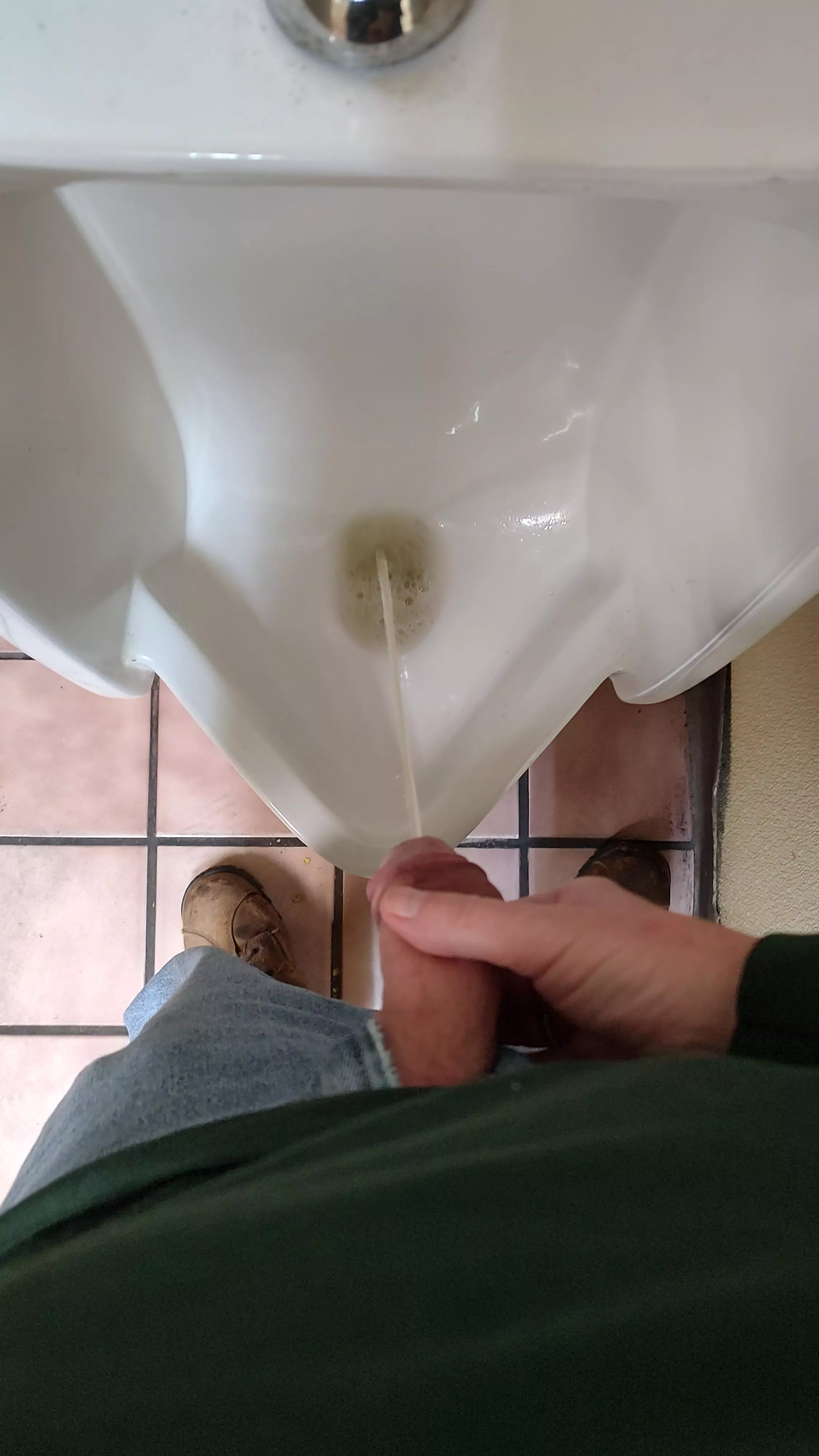 Had to piss like a horse