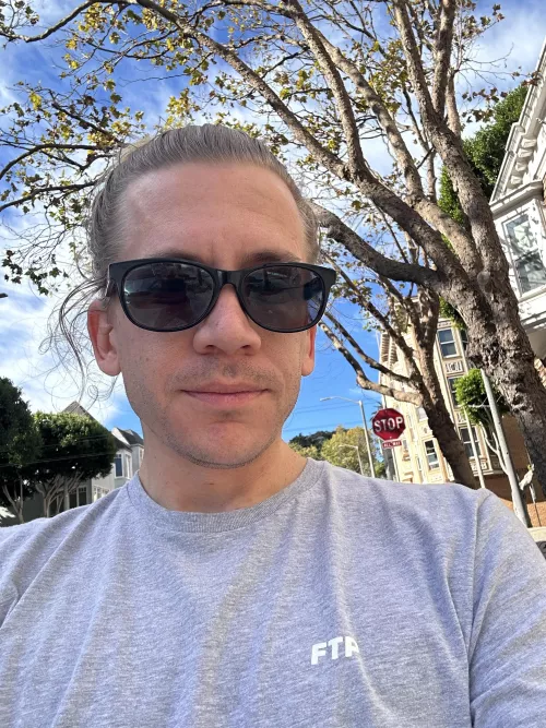 Hair up kind of day [34]