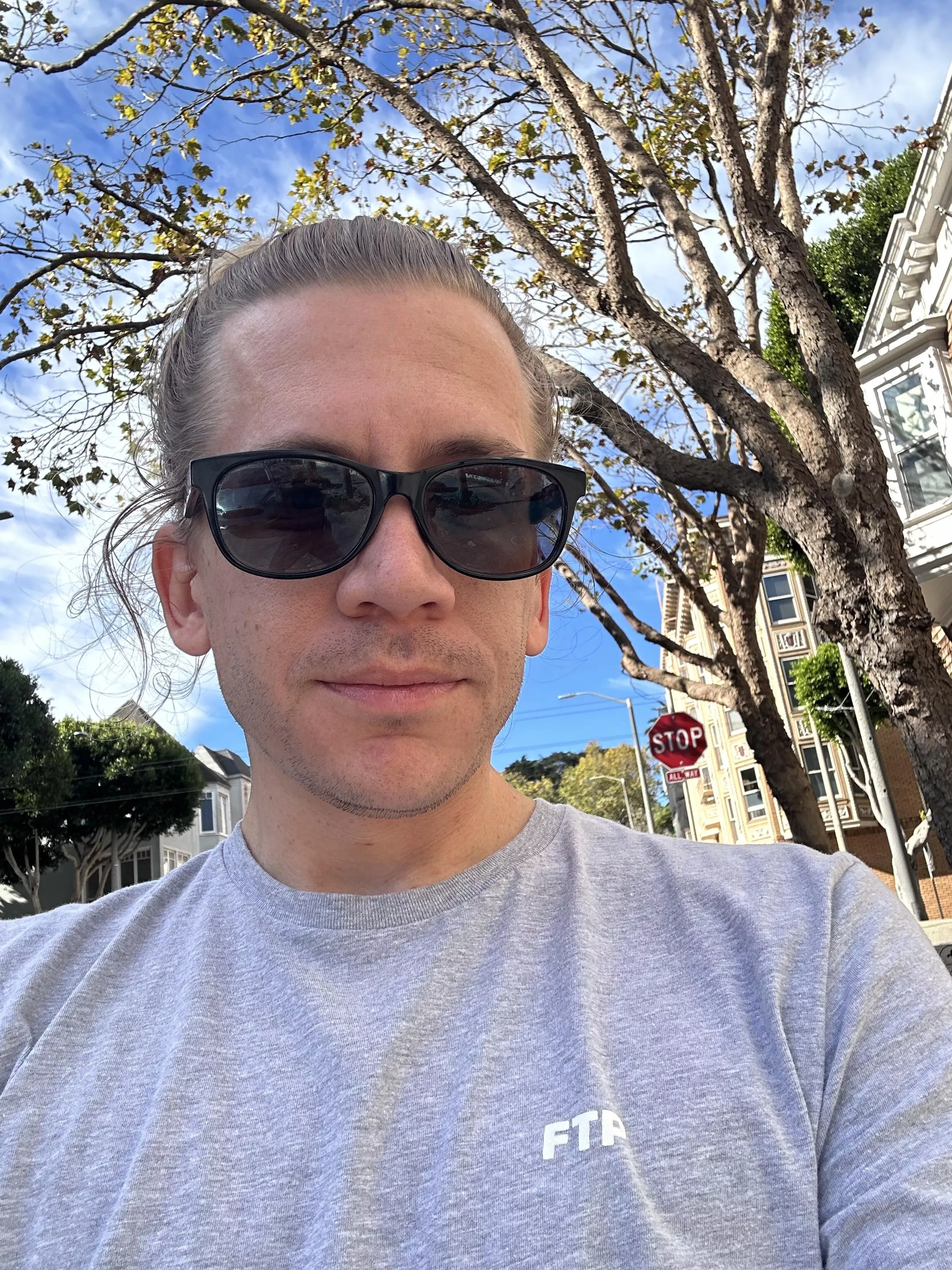 Hair up kind of day [34]