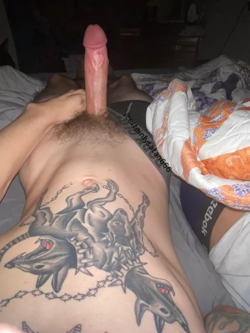 He’s always up before me