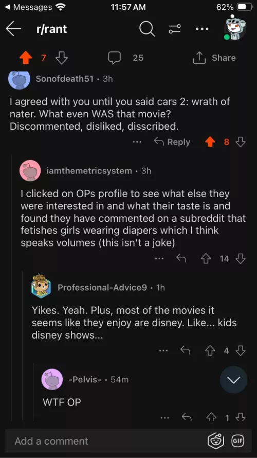 I guess liking Disney movies makes me a creep