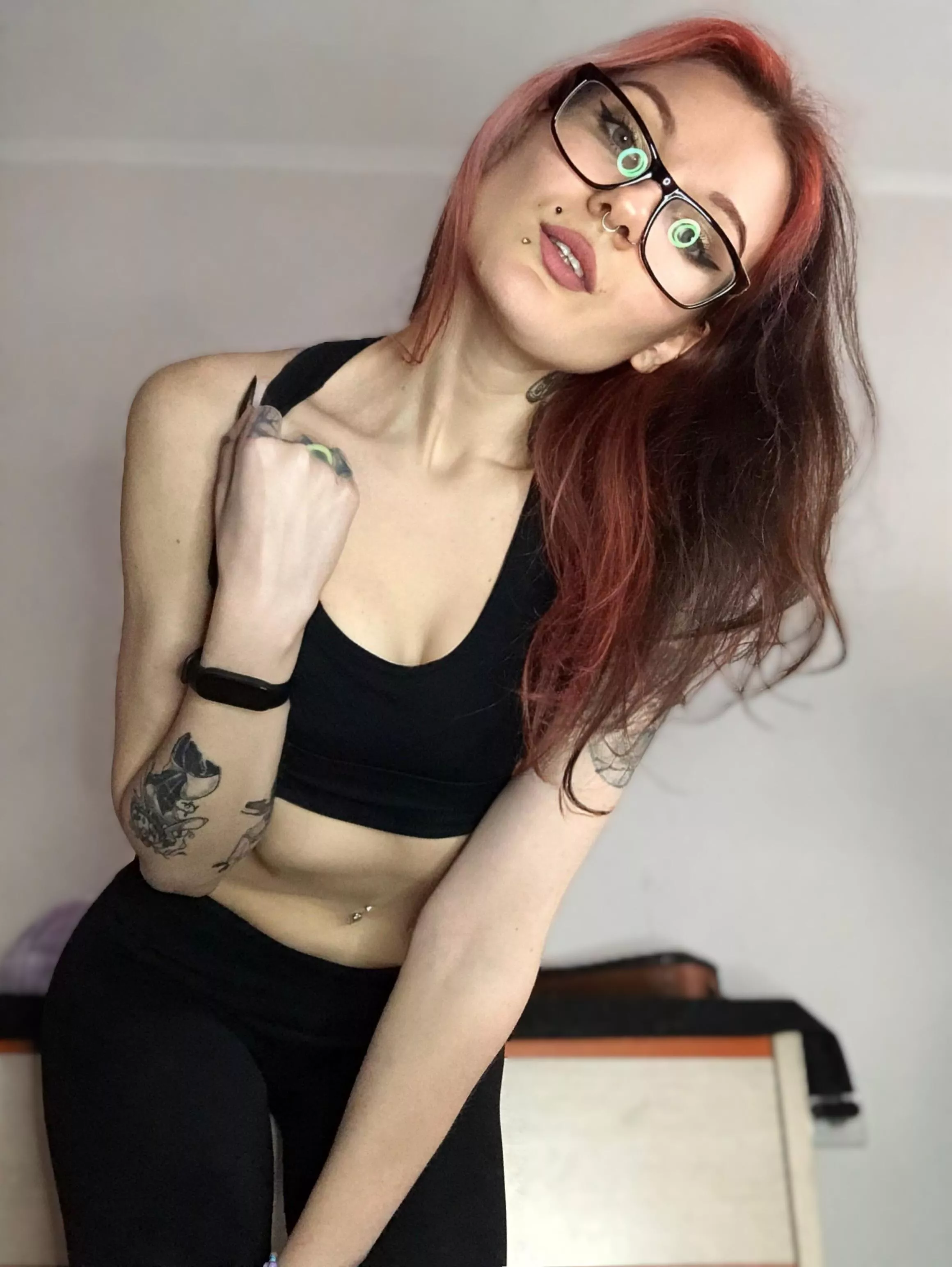 I have these glasses for over 5 years, but I just like how they suit me 😅