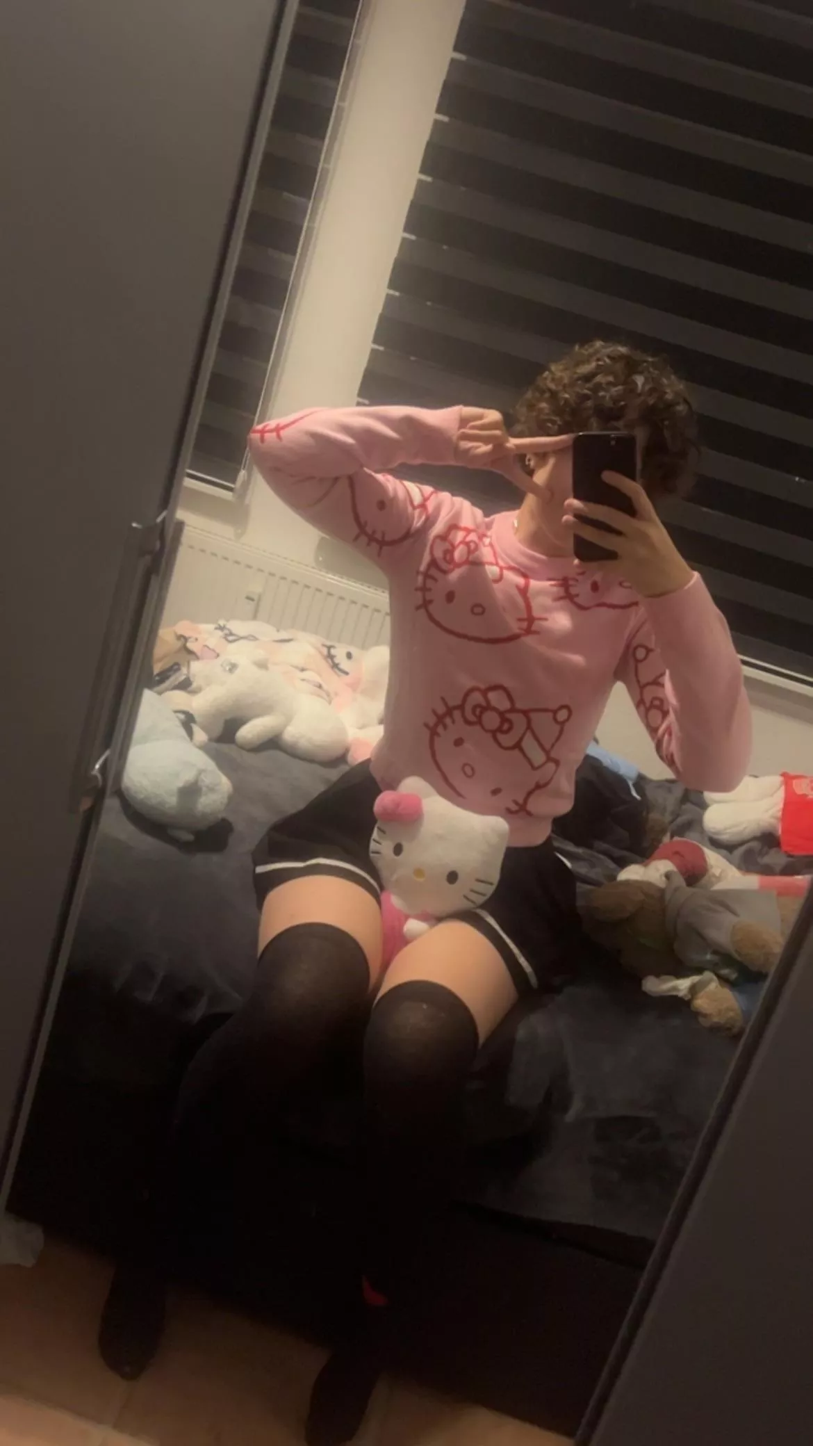 I love hello kitty so much I just got a new sweater what do you think? :3