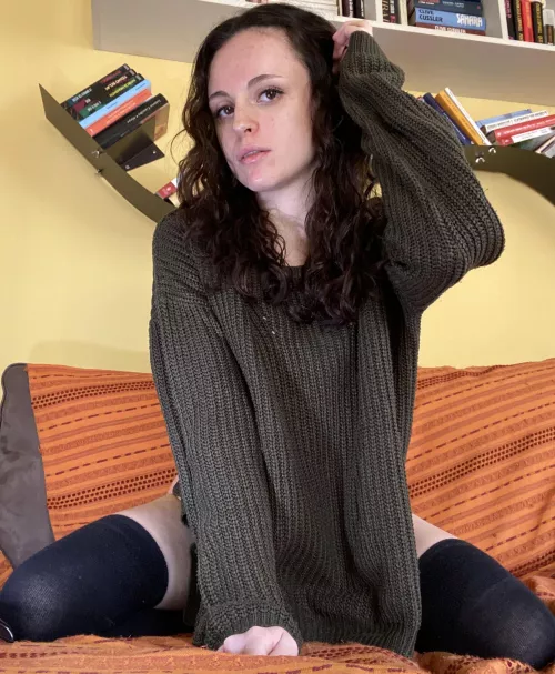 I love wearing thigh highs