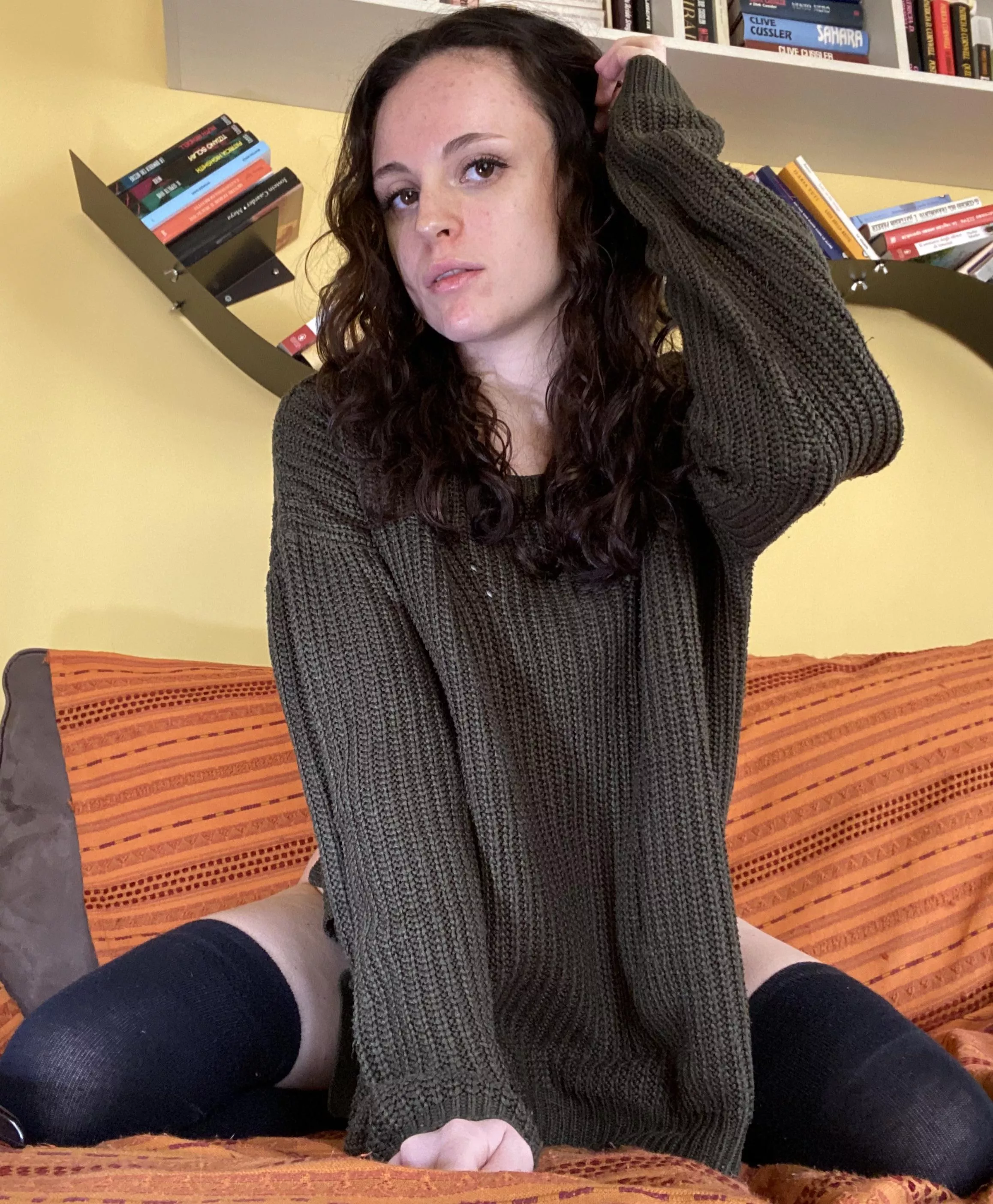 I love wearing thigh highs