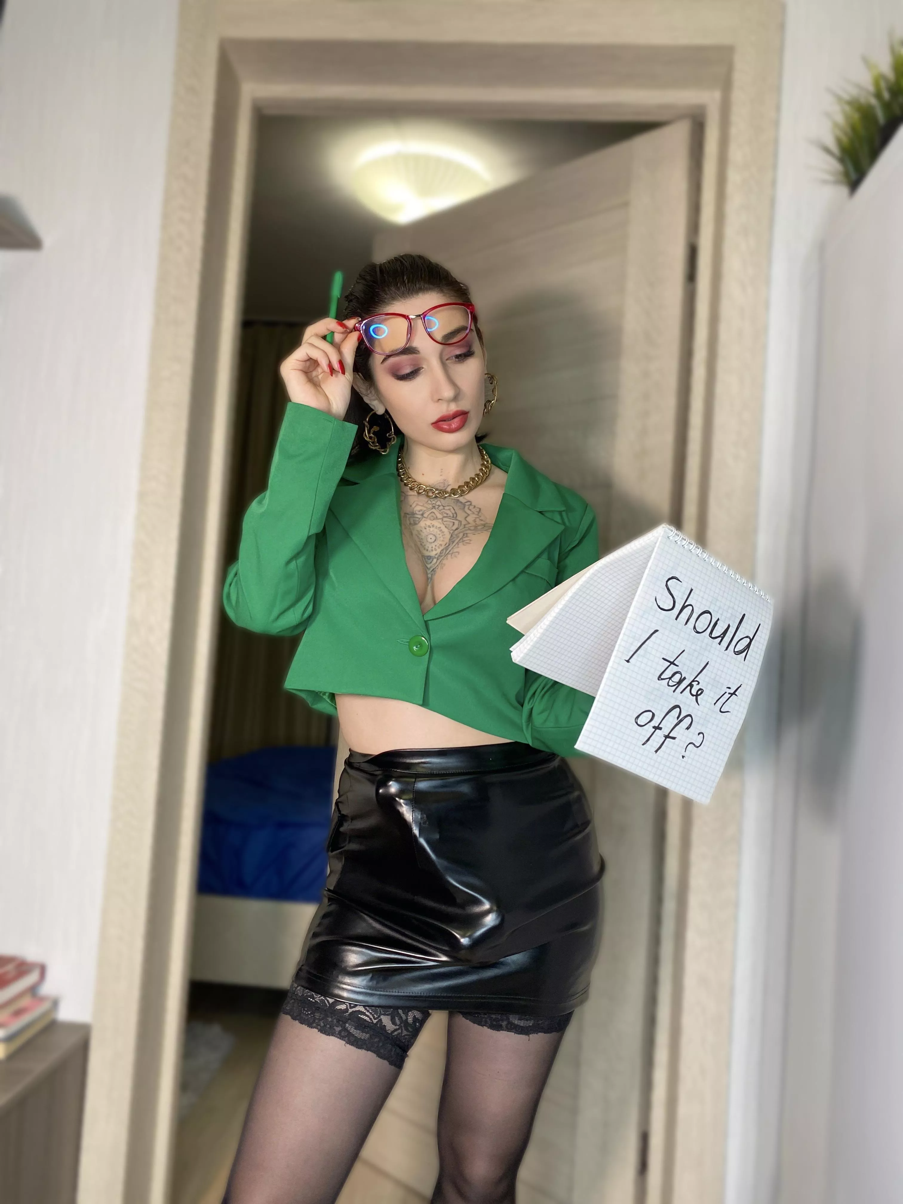 If I find a note like that under your bed again, I'll have to release my monster