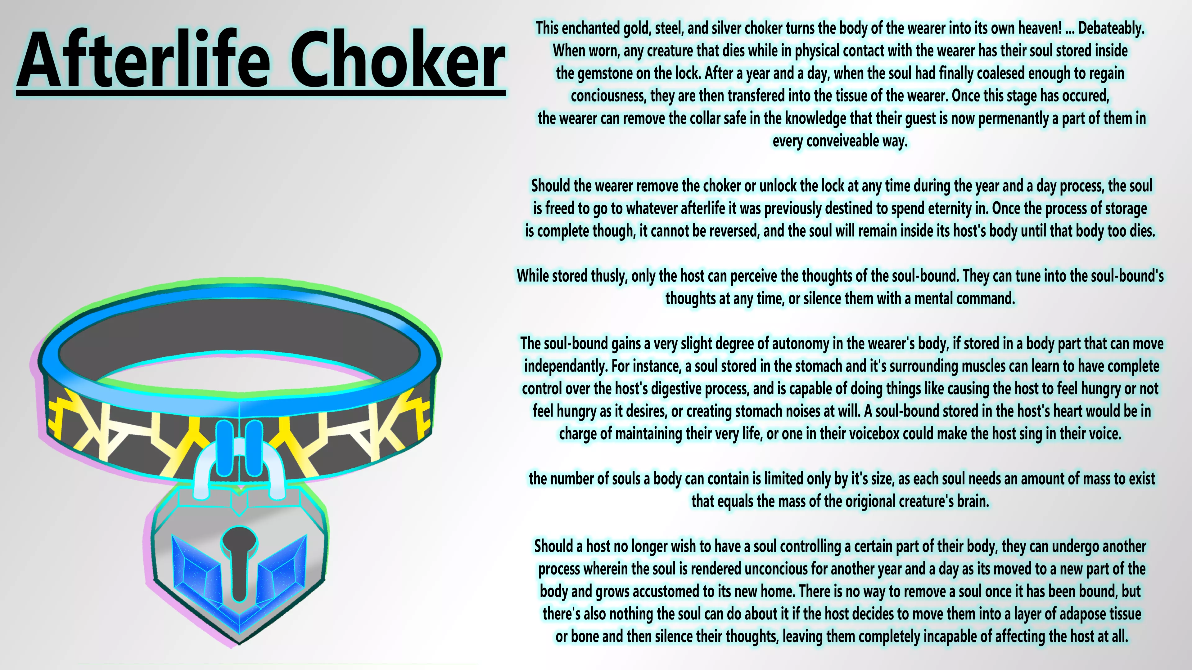 {Image} (OC Art by Me, Atelier Phos) Afterlife Choker