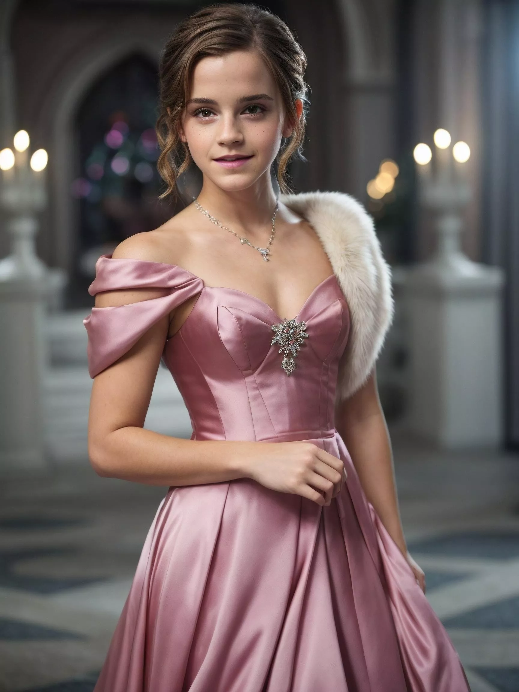 its christmas season - yule ball photo real AI gen