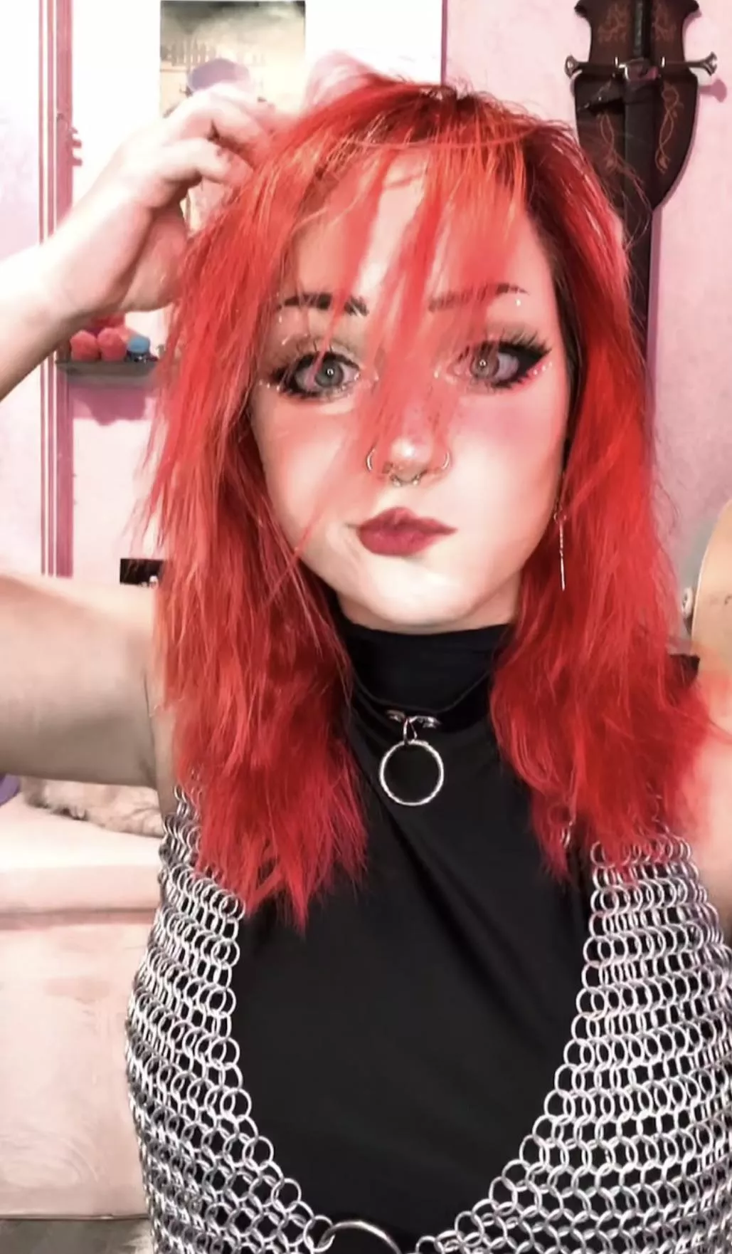 i've got my chainmail~ let's go hunt and befriend some dragons together! (⌒▽⌒)☆