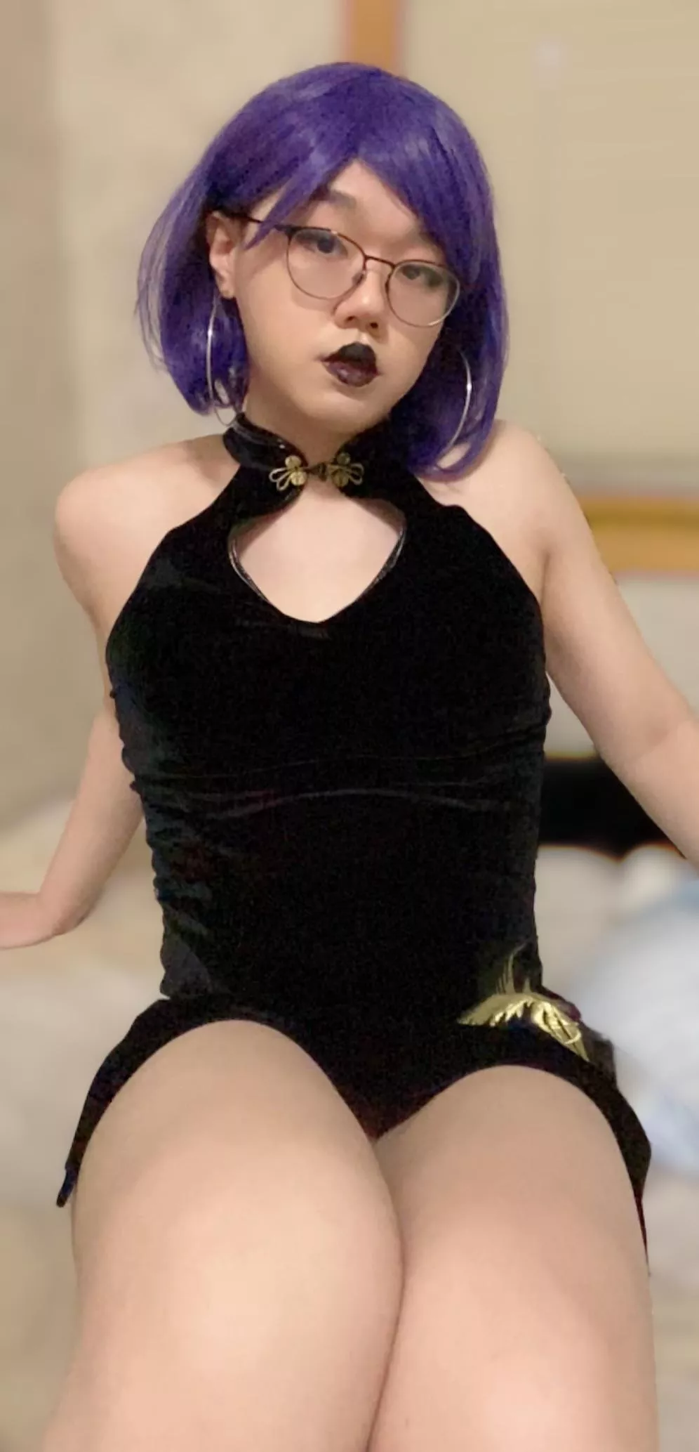 Just an Asian “boy” wearing a Chinese dress