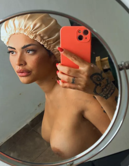 Just me and my mirror after shower