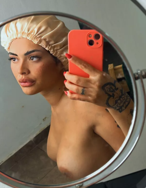 Just me and my mirror after shower