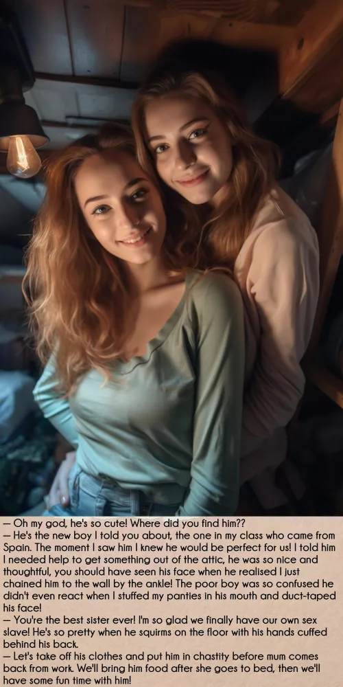 Kidnapped and used by two sisters