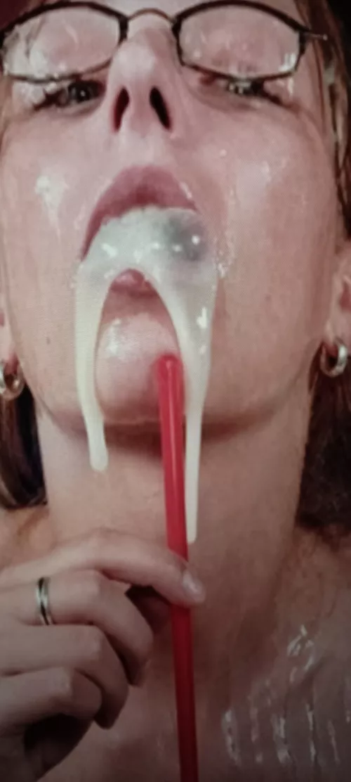 L milkshake in the morning