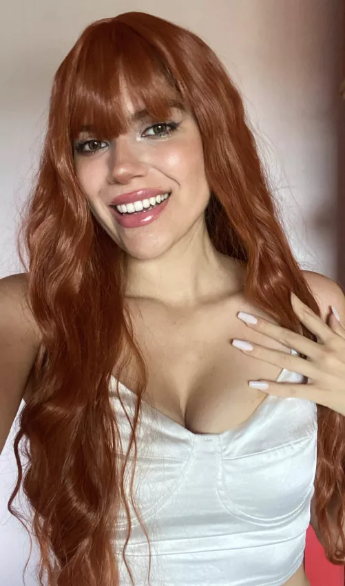 Let a redhead latina make you cum?