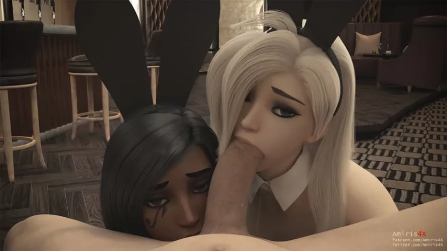 Mercy & Pharah /amiris4