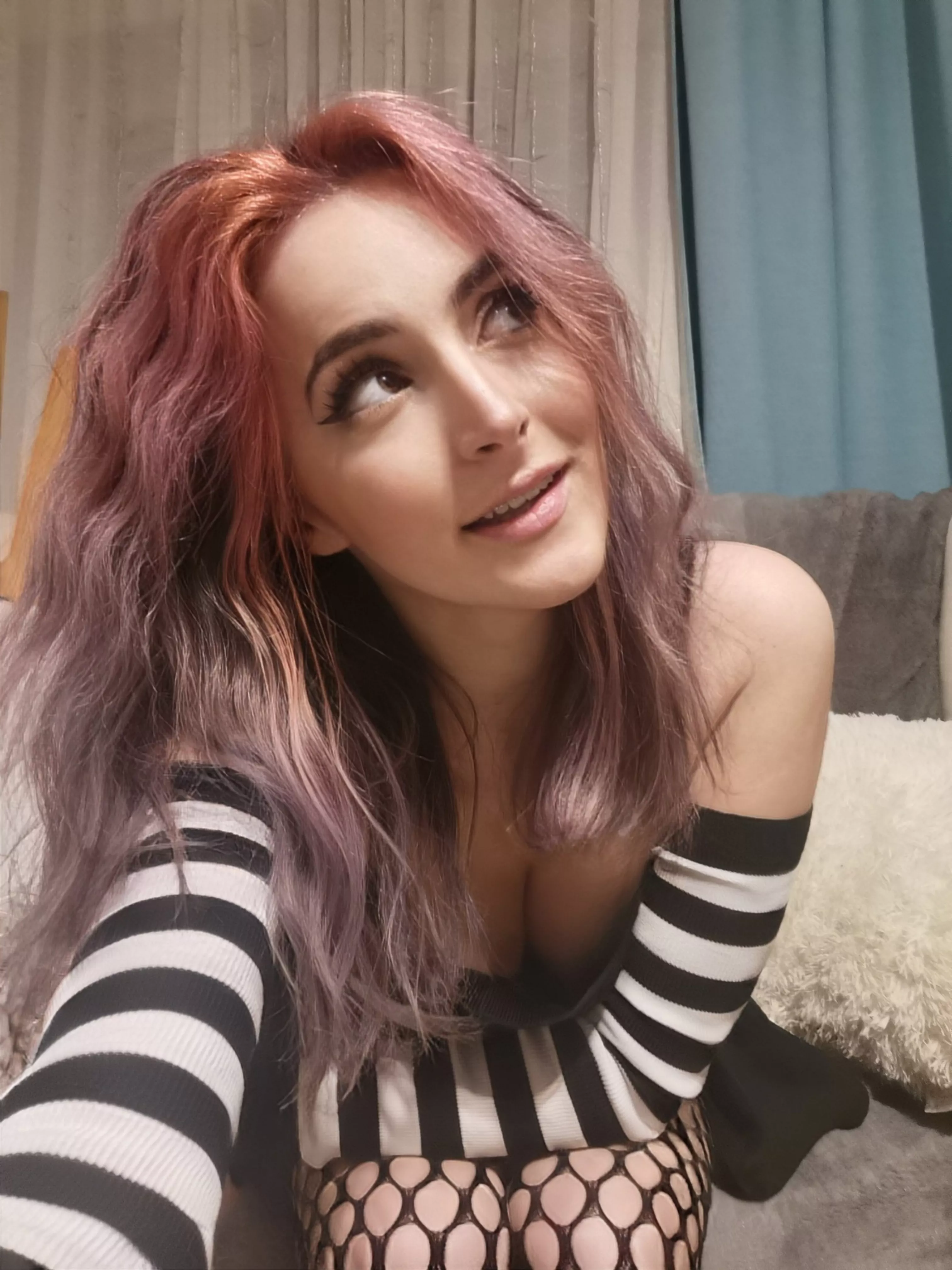 My hair is like a galaxy