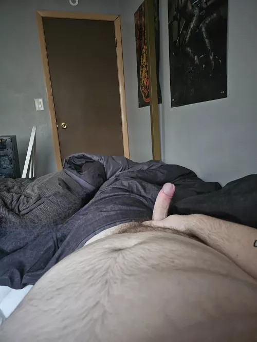 Playing with myself after work