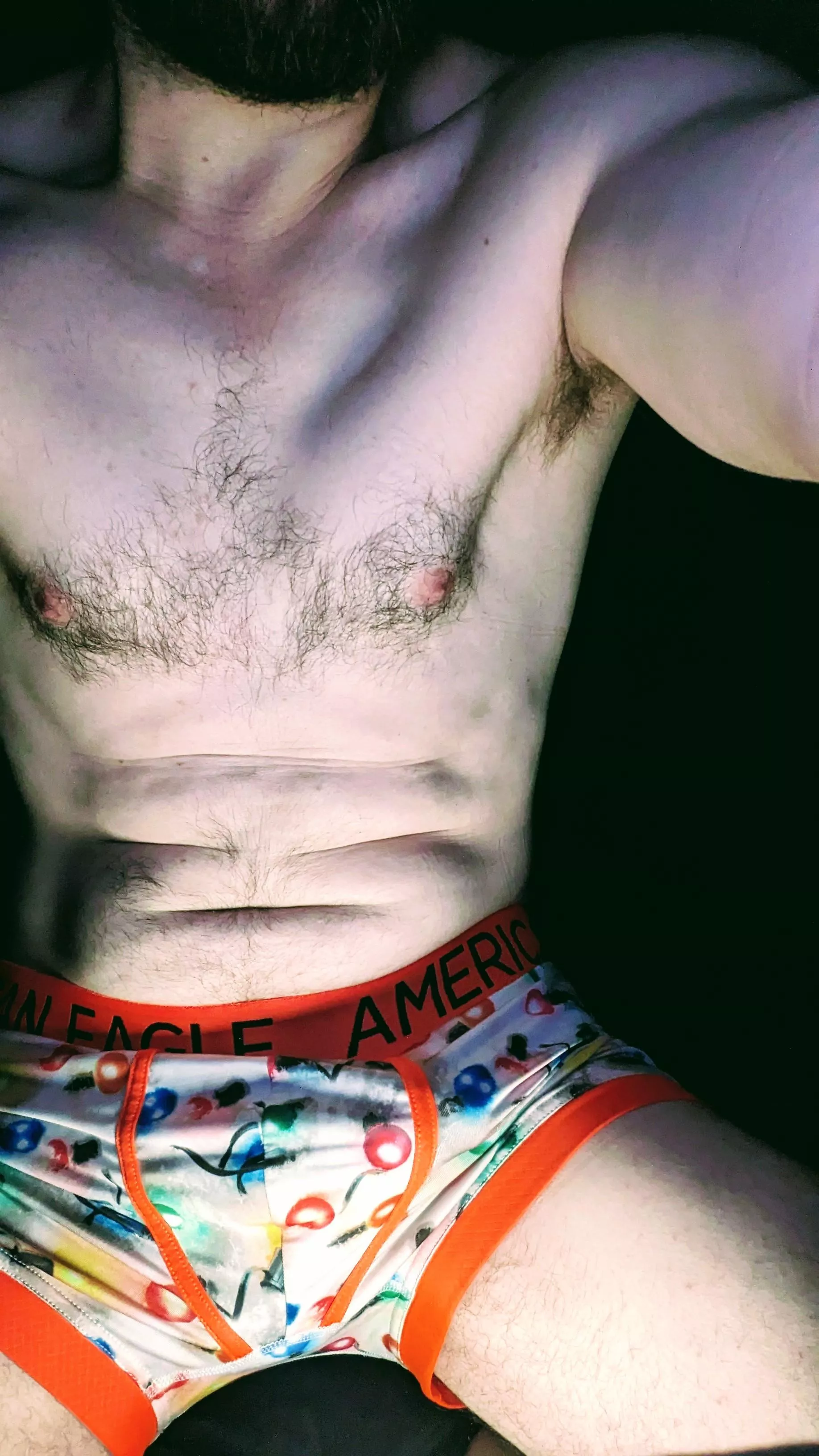 Something something lights hung something