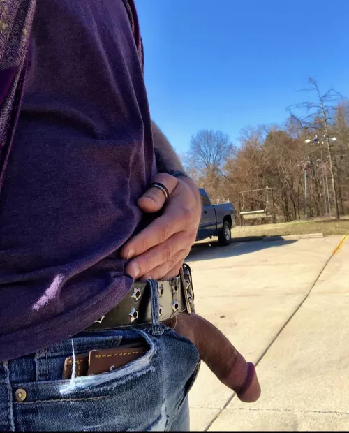 The only way to enjoy a public park