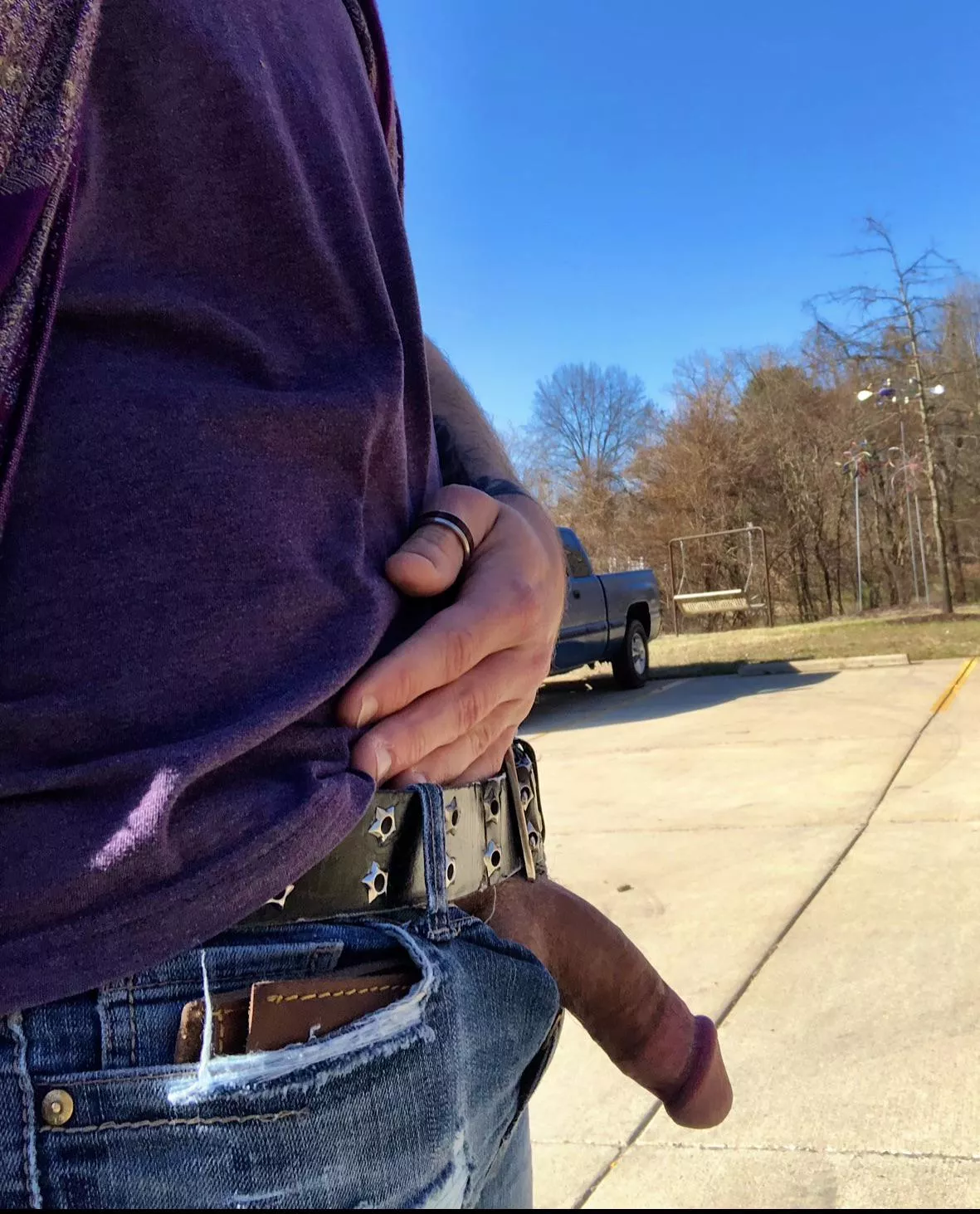 The only way to enjoy a public park