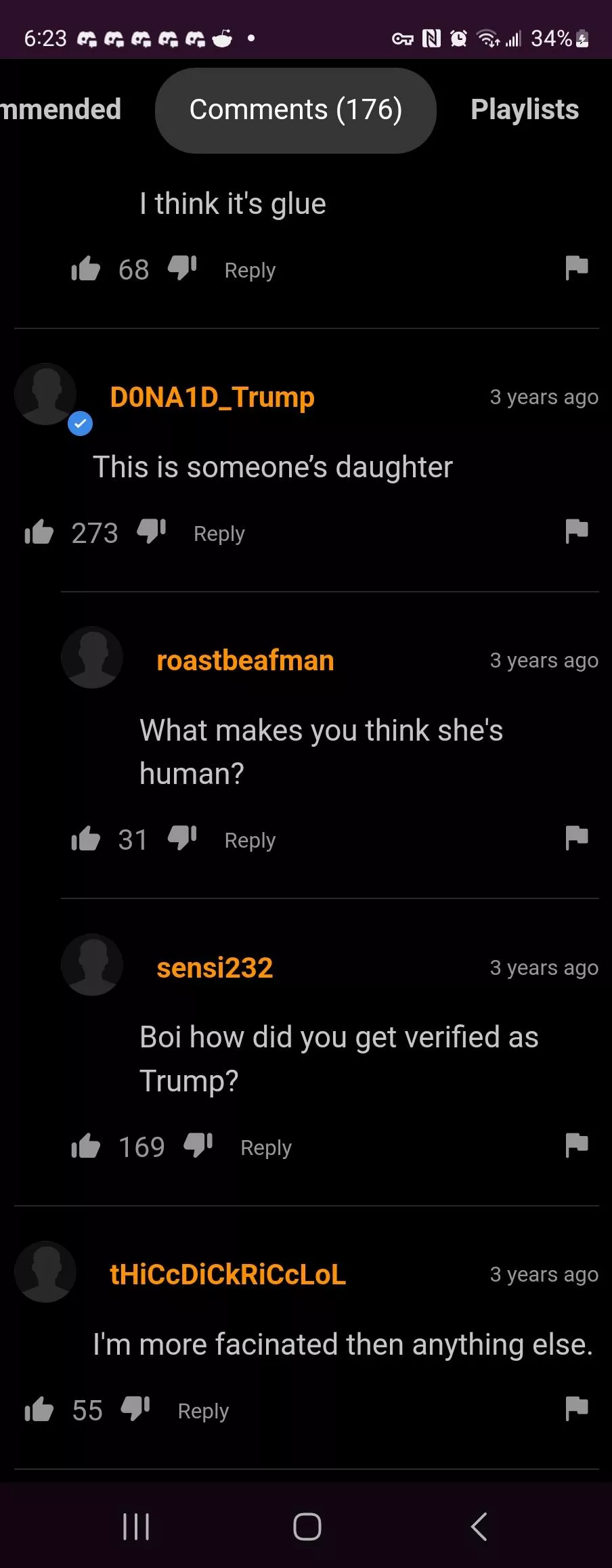 Verified as trump 😂