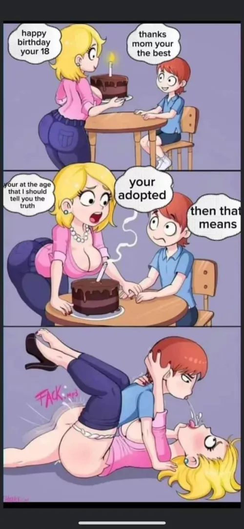 Was mom. Found this so hot!