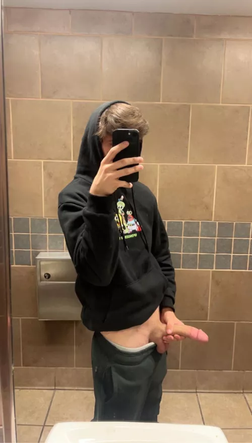 What would you do if you walked in on this?