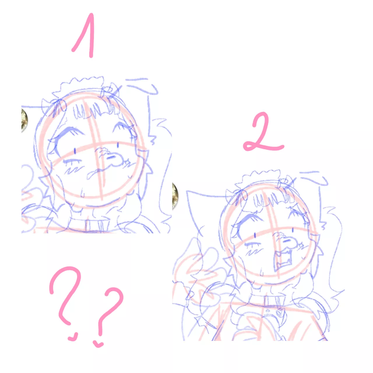 which face for an embarrassed look? :3
