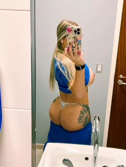 Would you follow me into the bathroom at work?