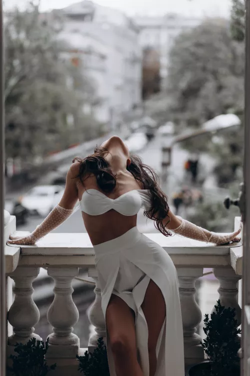 Would you smoke with me on the balcony?