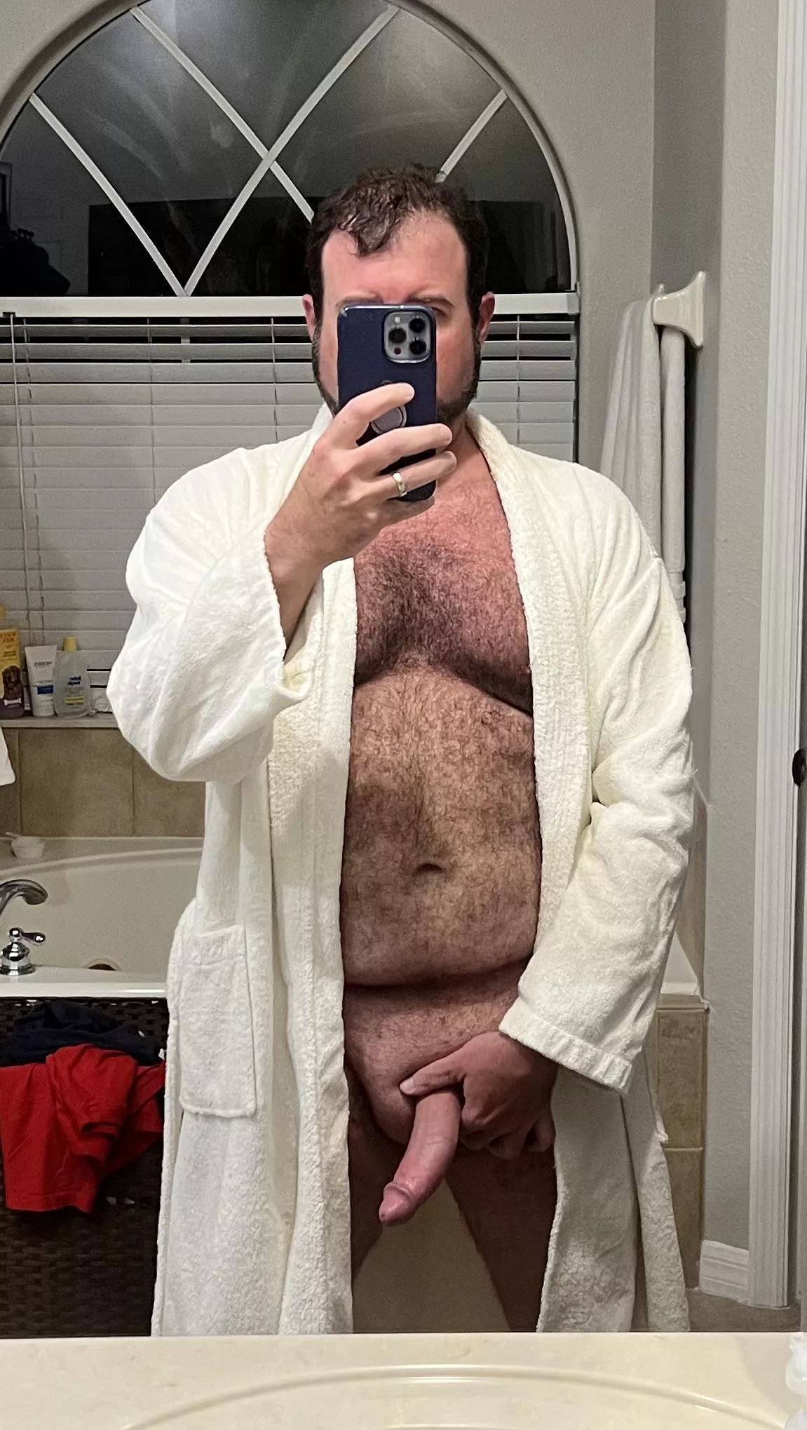 [47] Freshly showered and shaven