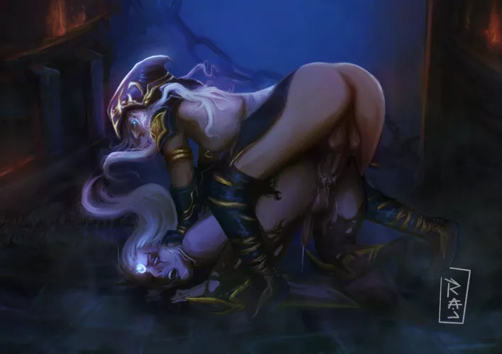 Ashe X Diana. (The_Raj___)