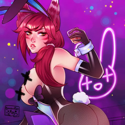 Bunny Xayah. (PoposhiRat)