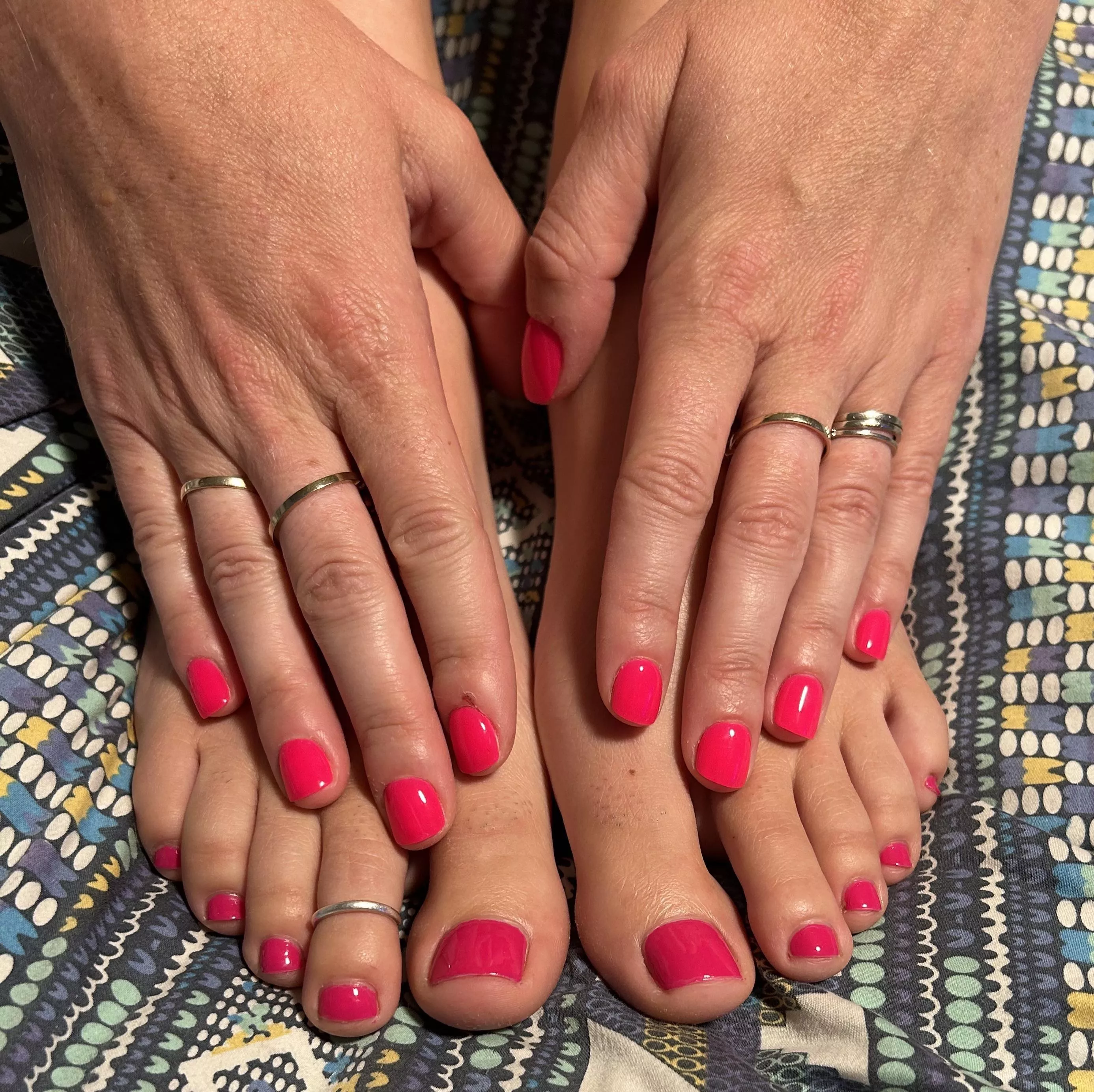 Carpet match the drapes?