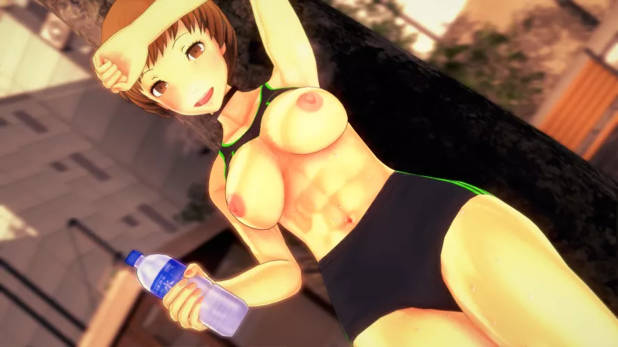 Chie Sweaty Abs (by me)