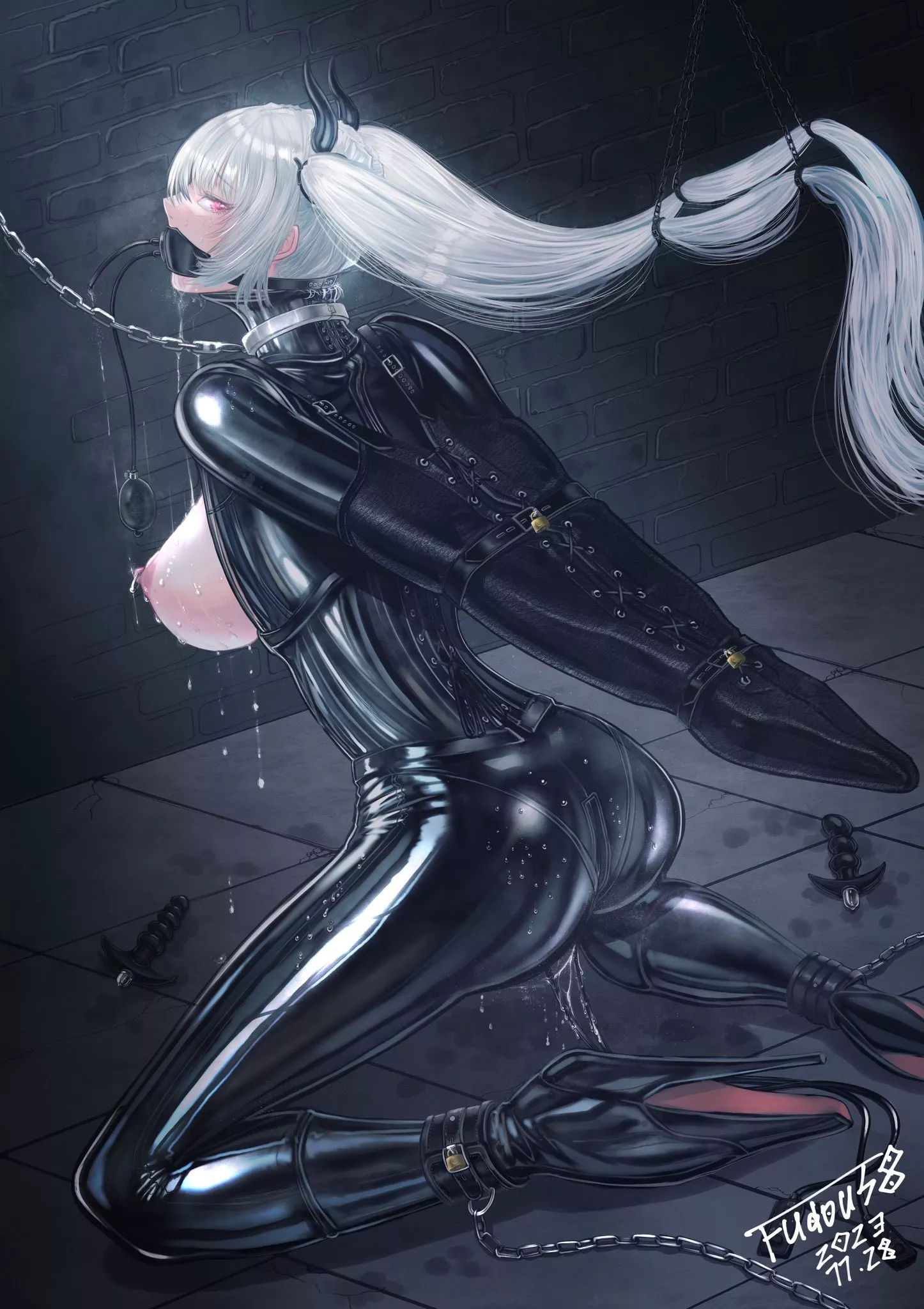 Demon queen captured (@fudou1983)