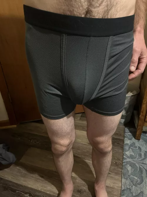 DM me to see without the briefs