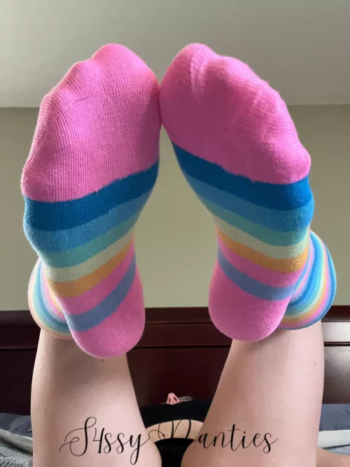 From sweaty gym socks to sexy thigh highs... I've got the socks you crave. [Selling][usa] Dm to get yours!