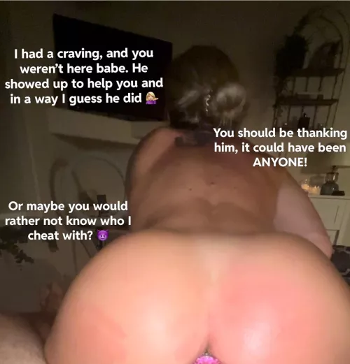 He was here, my husband wasn’t. 💁🏼‍♀️sorry, not sorry.