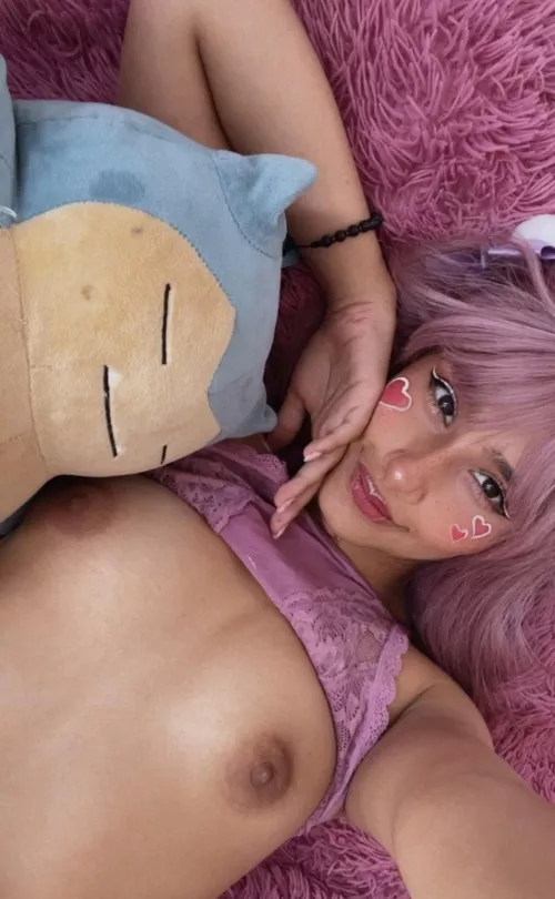 Hold them for me but not with your hands but with your mouth.