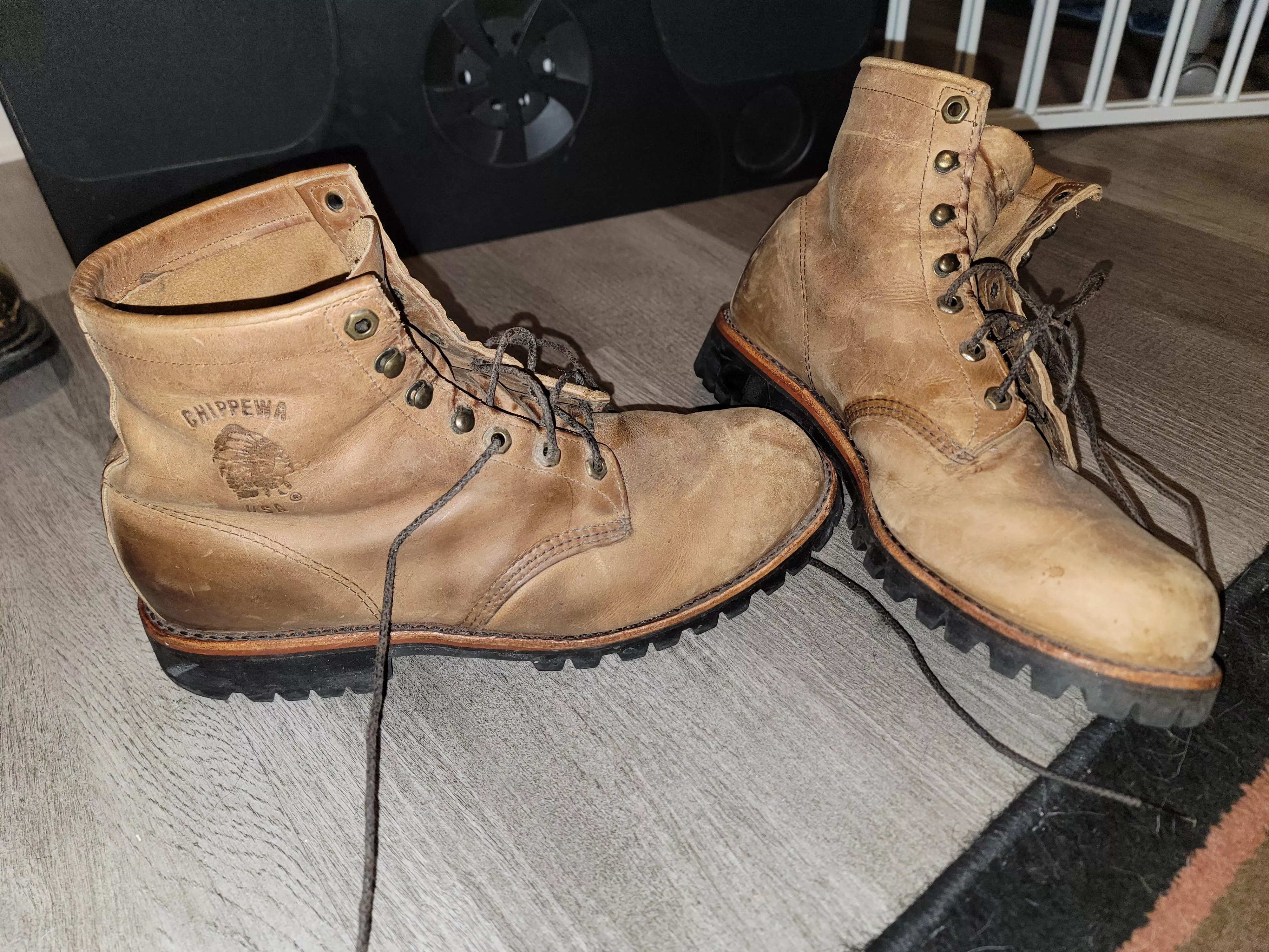 How would you treat these boots before wearing them regularly again?