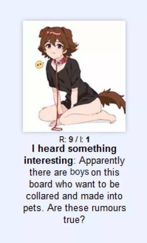 I heard some rumours